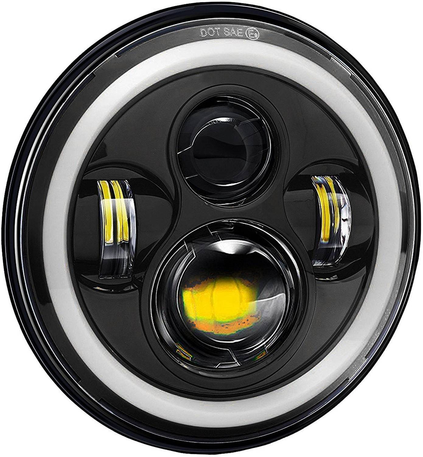 AUTOGARH 7 Inch LED Headlight for Royal Enfield Bullet 500 - Image 2