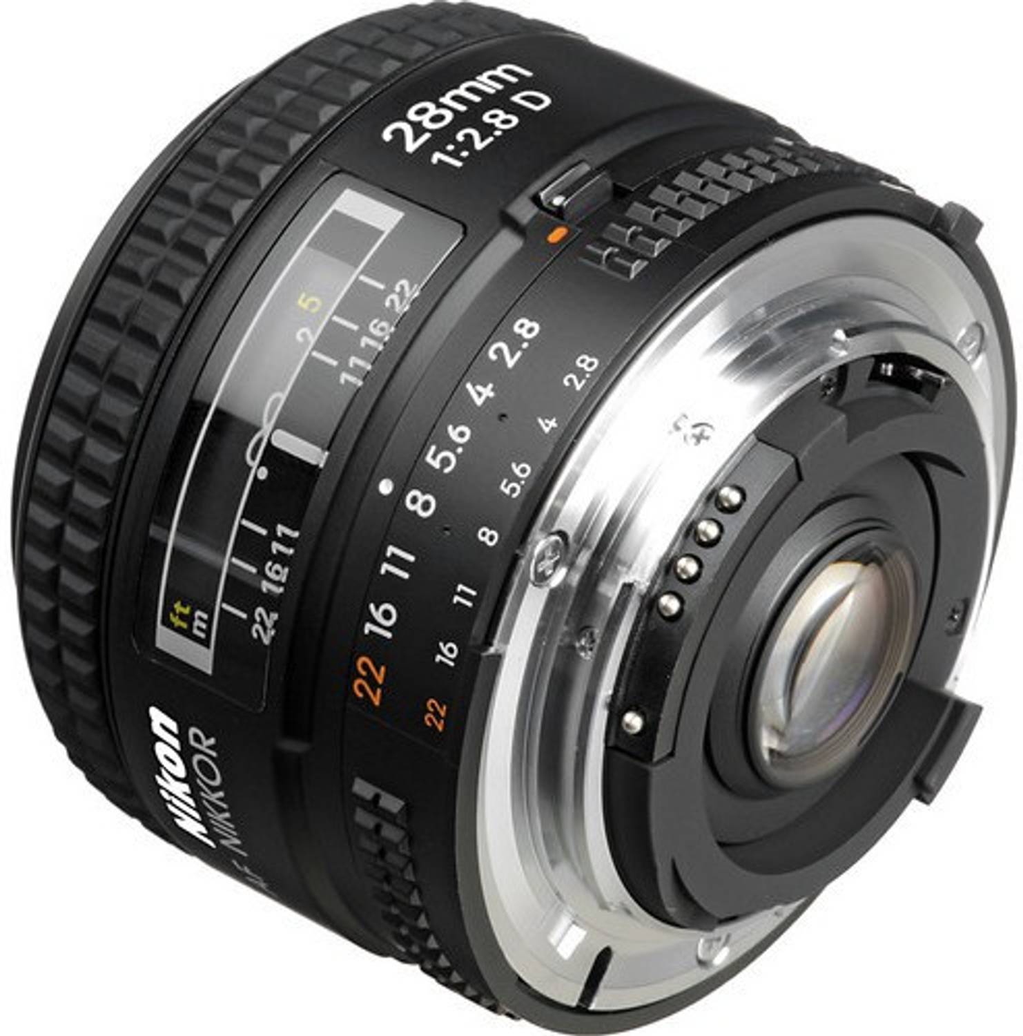 NIKON AF Nikkor 28mm f/2.8D Wide-angle Prime Lens - NIKON