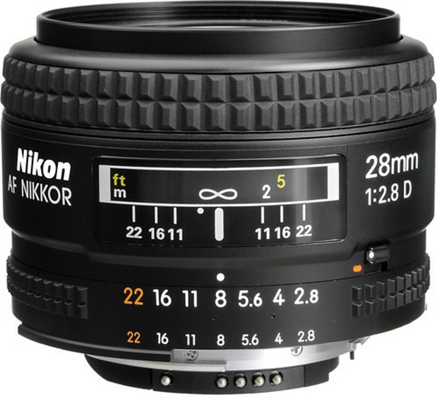 NIKON AF Nikkor 28mm f/2.8D Wide-angle Prime Lens - NIKON