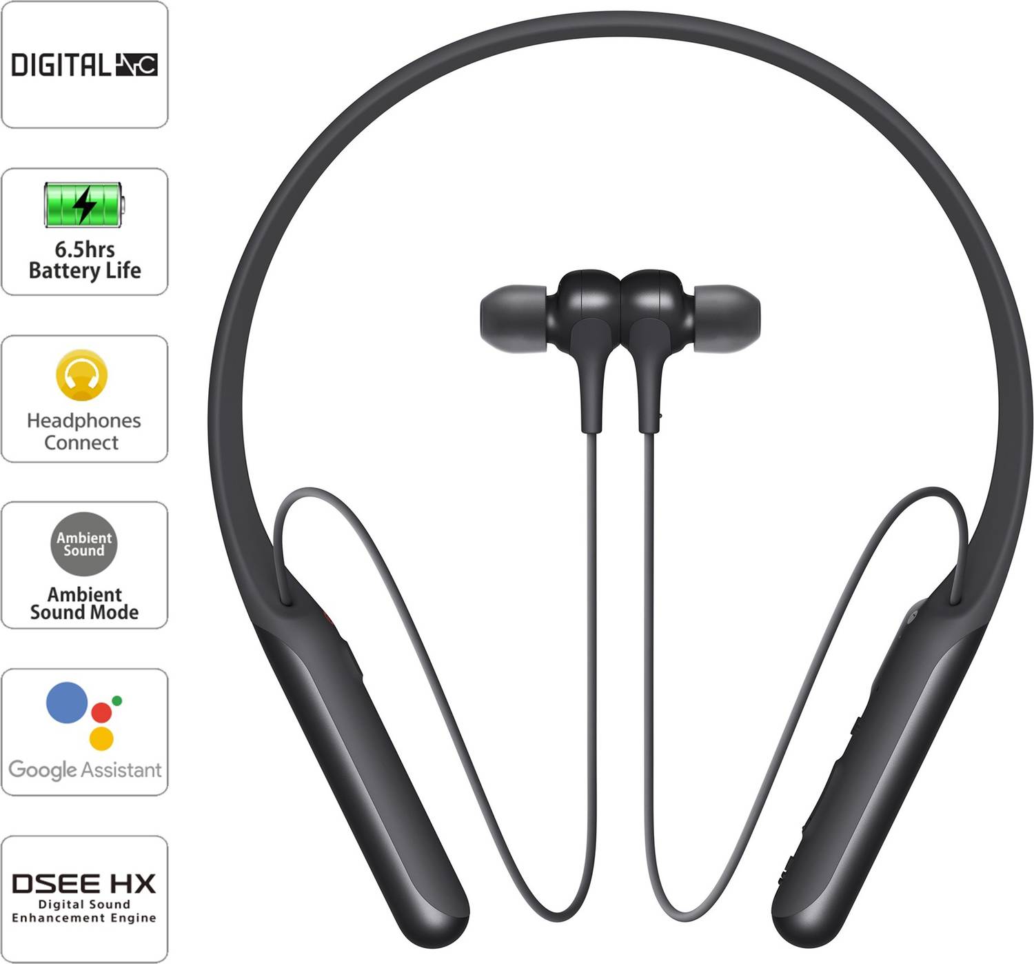 SONY WI-C600N Active noise cancellation enabled Bluetooth Gaming
