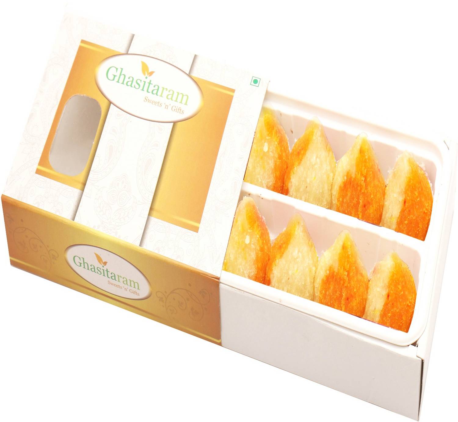Ghasitaram Gifts Mango Duet Coconut Modaks 200 gms
