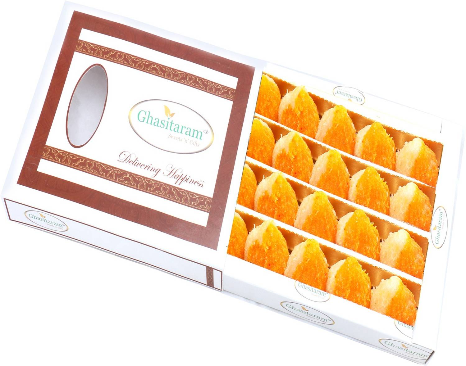 Ghasitaram Gifts Mango Duet Coconut Modaks 400 gms