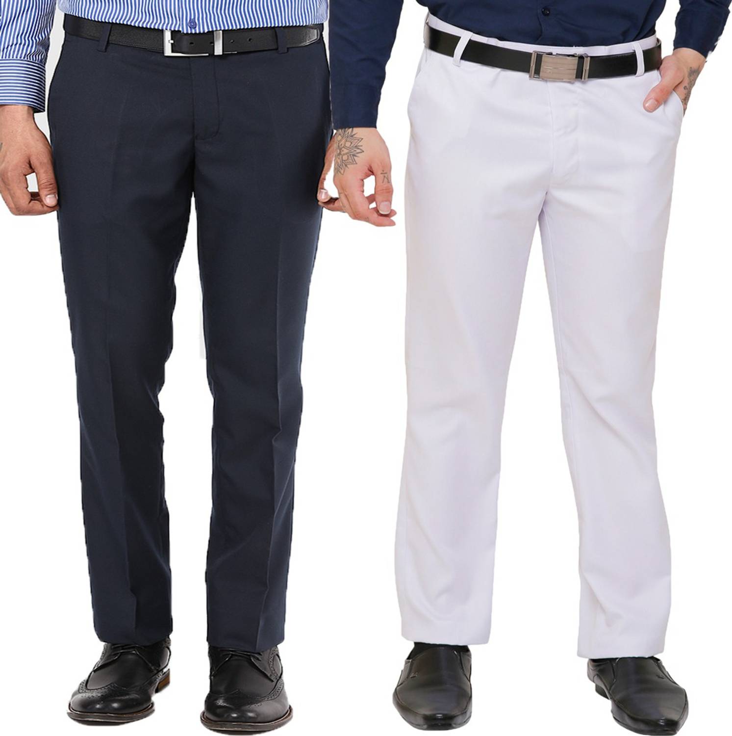 AD & AV Regular Fit Men Multicolor Trousers