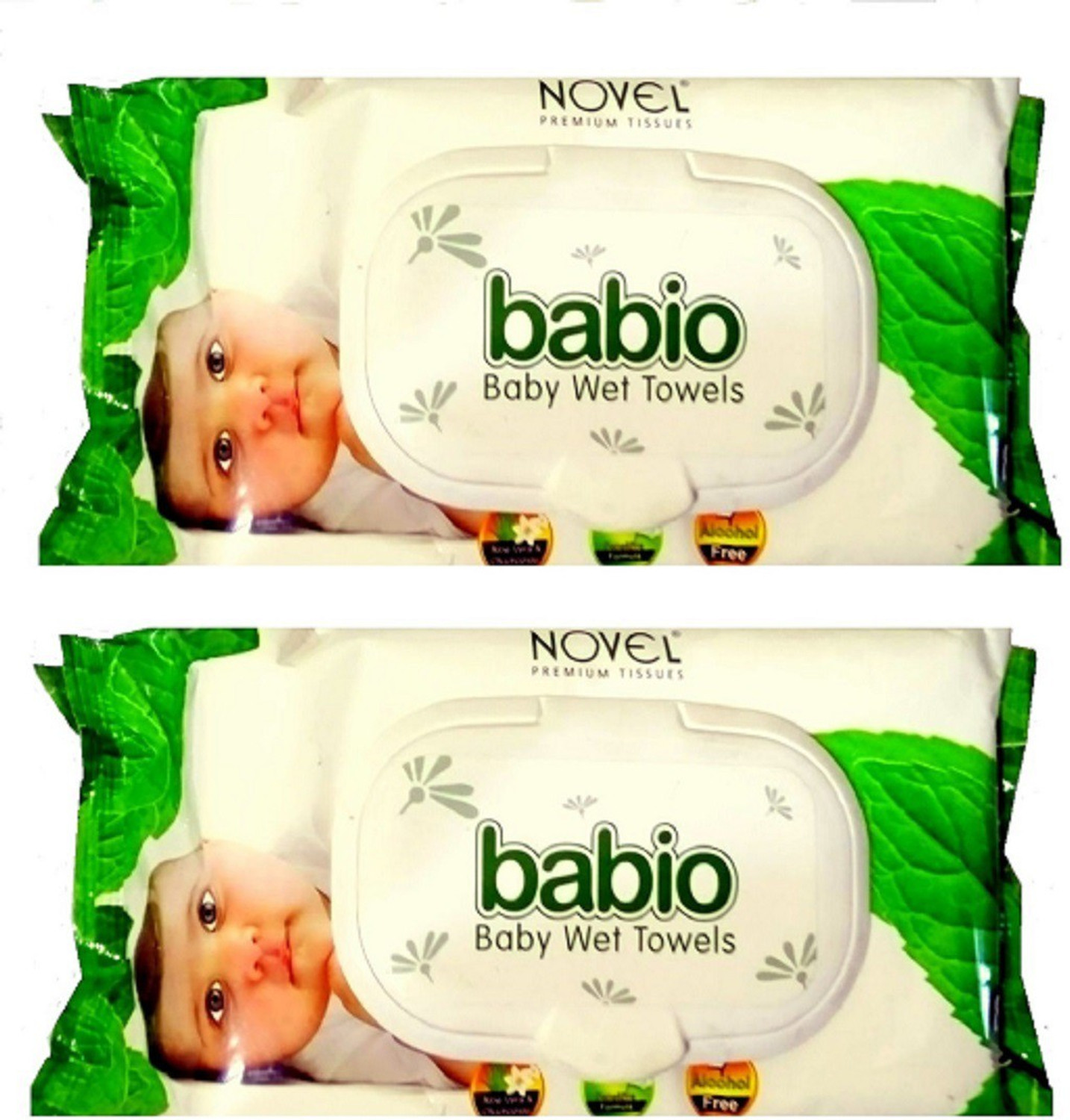 Image of NOVEL BABIO BABY WIPES 320