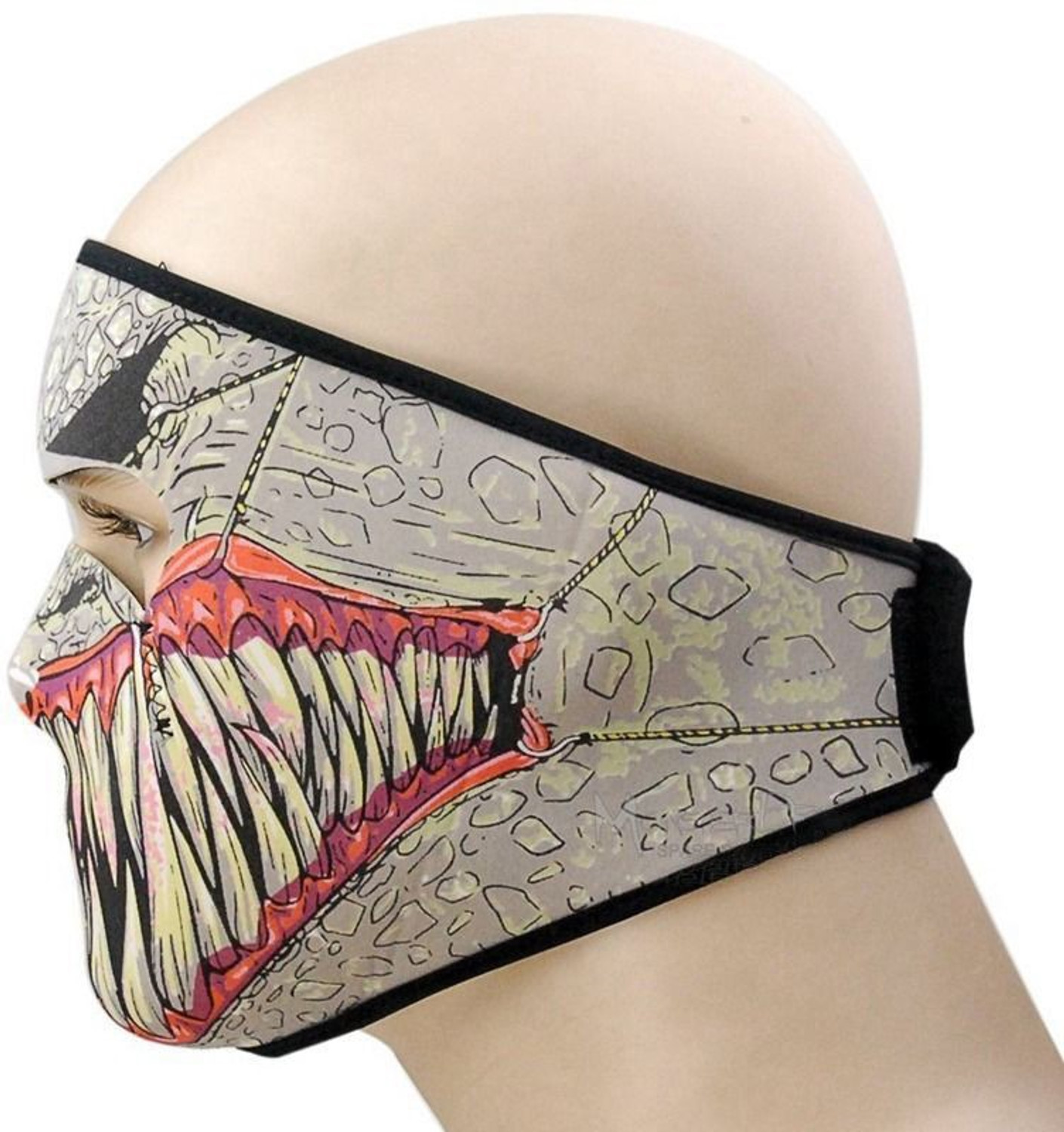 Image of TUHI Multicolor Bike Face Mask for Boys