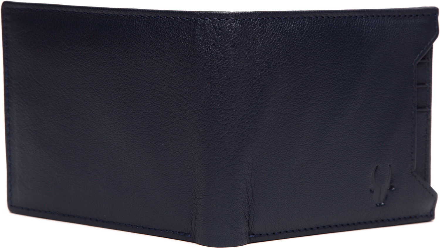 Image of WILDHORN Men Casual Blue Genuine Leather Wallet