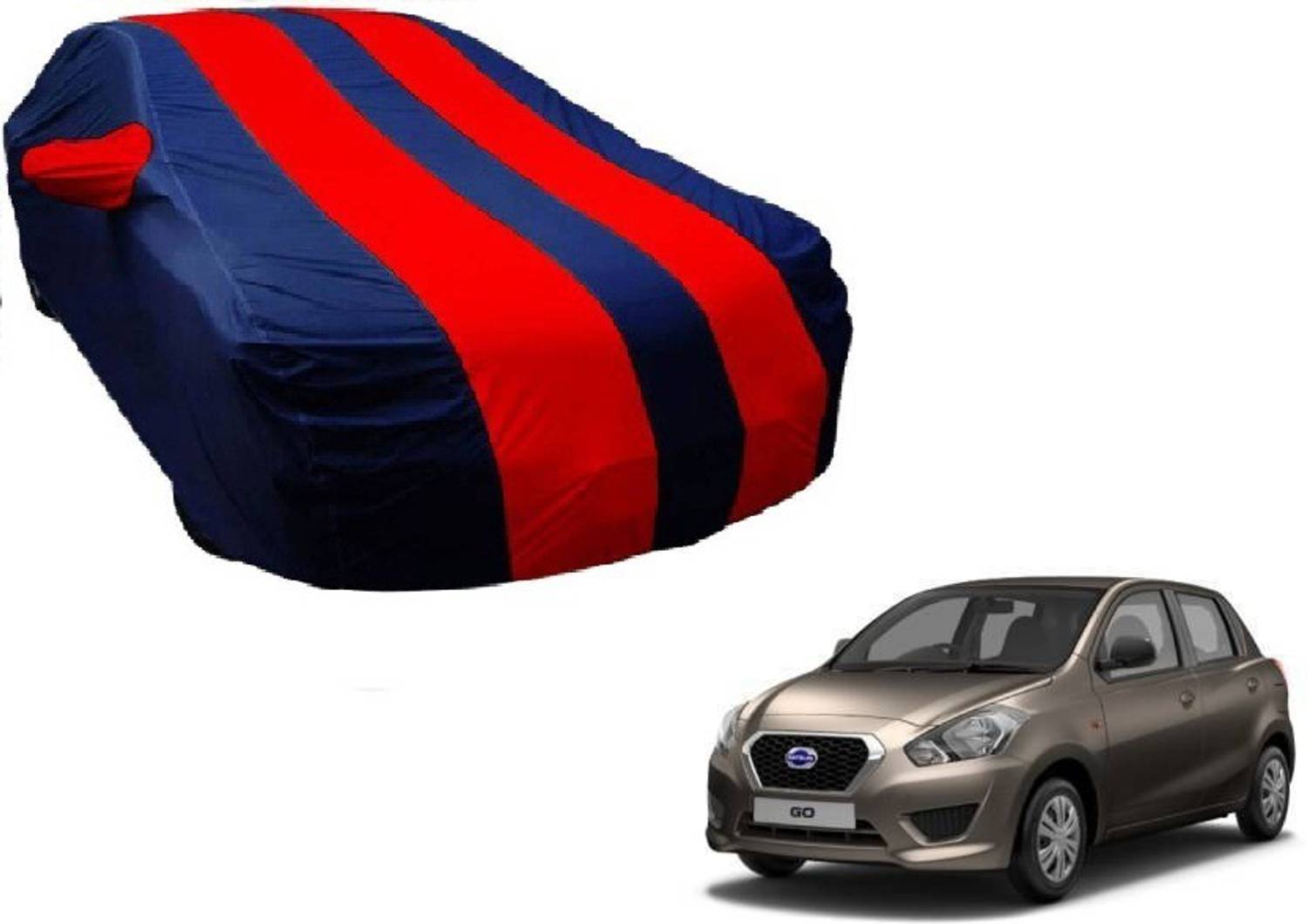 ANLOPE Car Cover For Datsun Go+ (With Mirror Pockets)