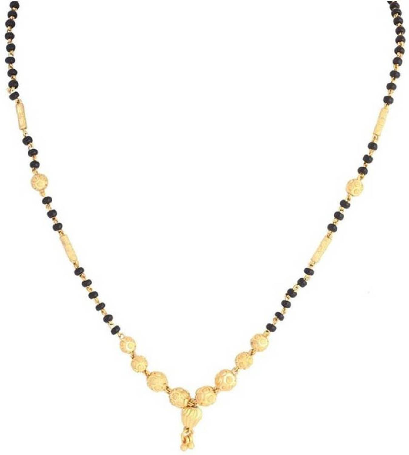 Anahat collection High Gold Plated Designer Women Love To Wear Kanthi Alloy Mangalsutra