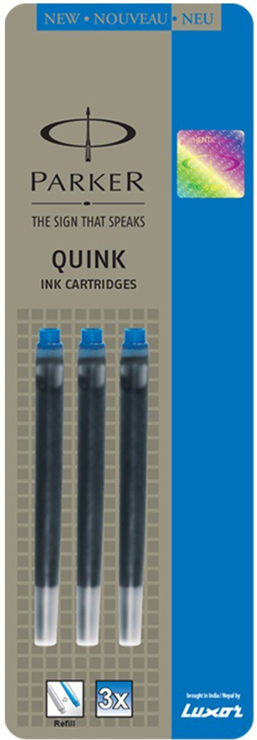 Image of PARKER QUINK BLUE Ink Cartridge