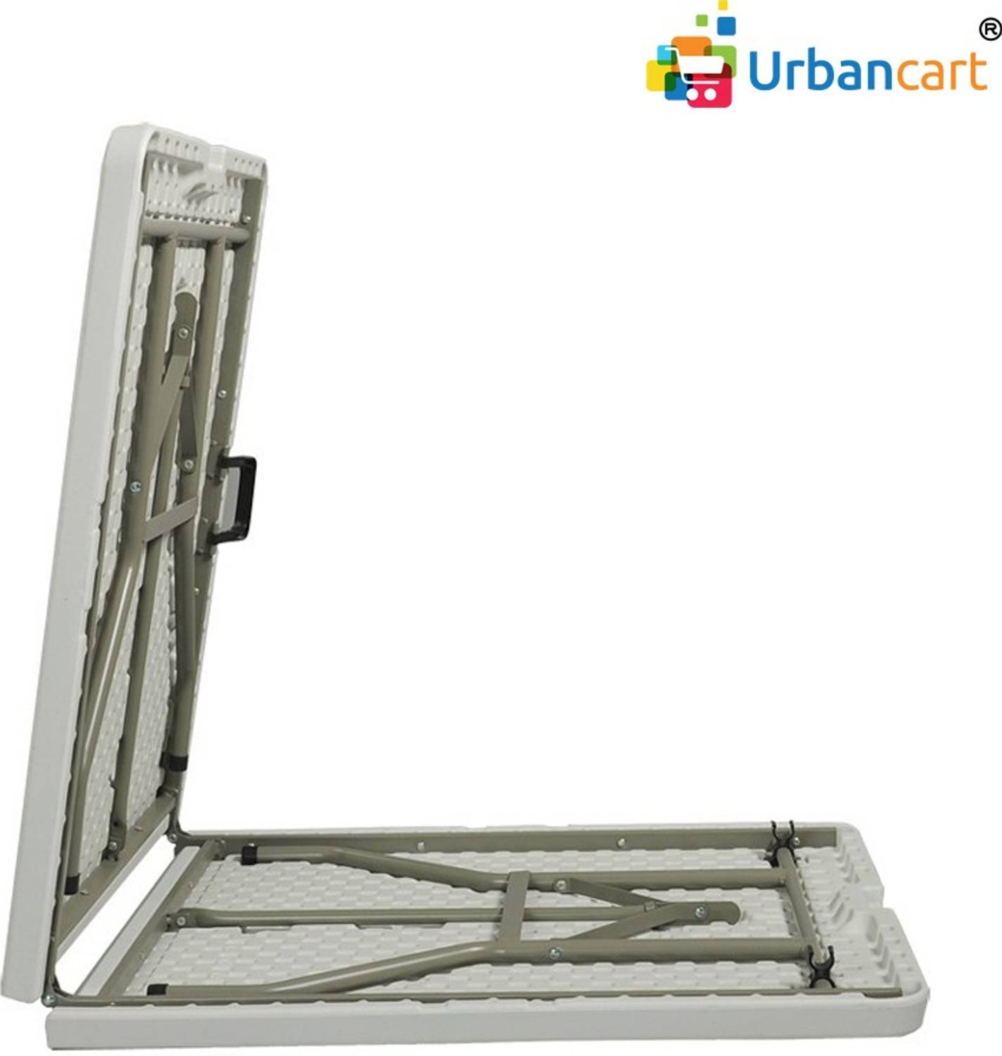 Urbancart Metal Outdoor Table White - Image 3