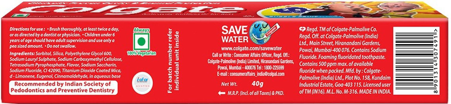 Image of Colgate Motu Patlu Toothpaste
