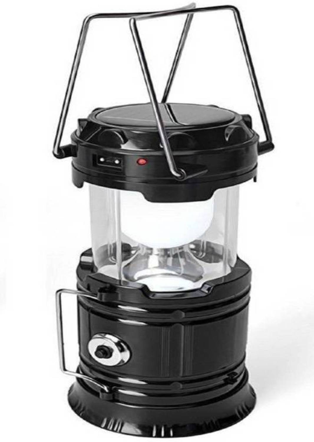 DJSK Rechargeable Table Lamp (18 cm, Black)