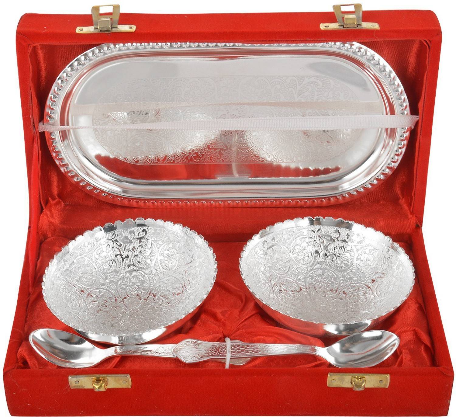 Arsalan Silver Plated Serving Bowl Royal Craft