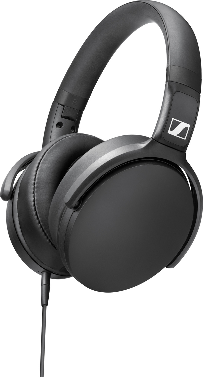 Image of Sennheiser HD 400S Closed Back, Around Ear Headphone with One-Button Smart Remote and Mic Wired