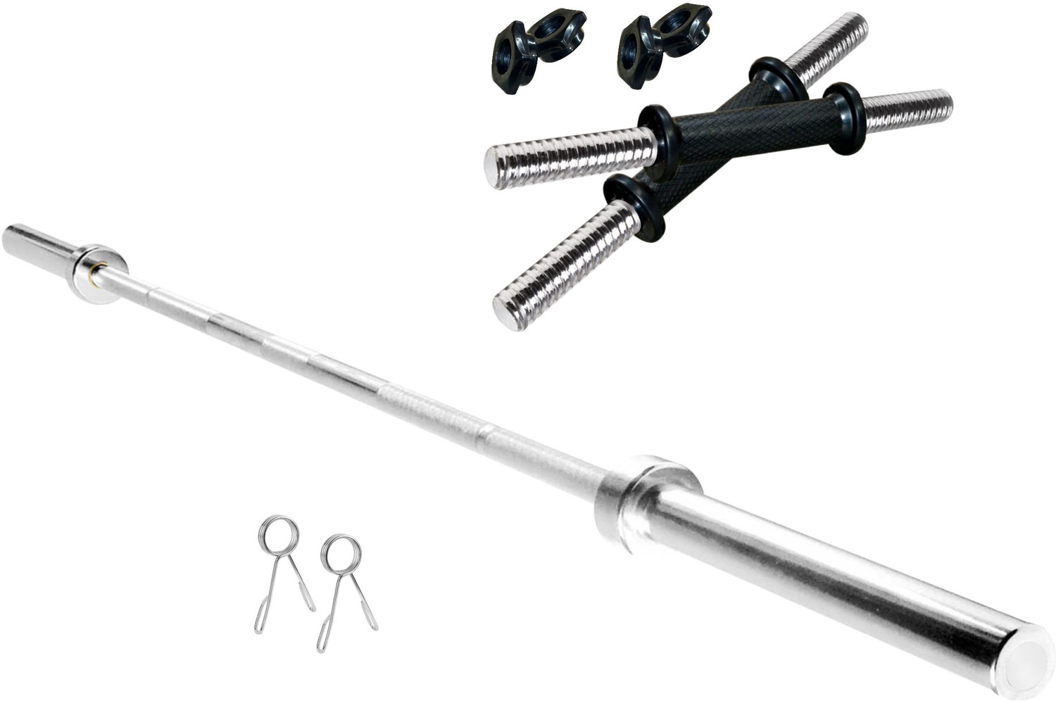 Image of FITZON 38 kg PVC COMBO 10-SL Home Gym Combo