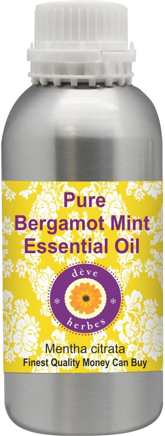 Image of deve herbes Pure Bergamot Mint Essential Oil (Mentha citrata) 100% Natural Therapeutic Grade Steam Distilled