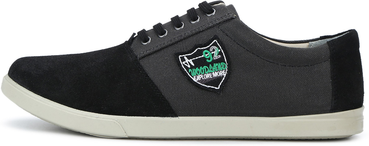 Image of WOODLAND Lace Up Lightweight Breathable Comfortable Daily Use Casuals For Men
