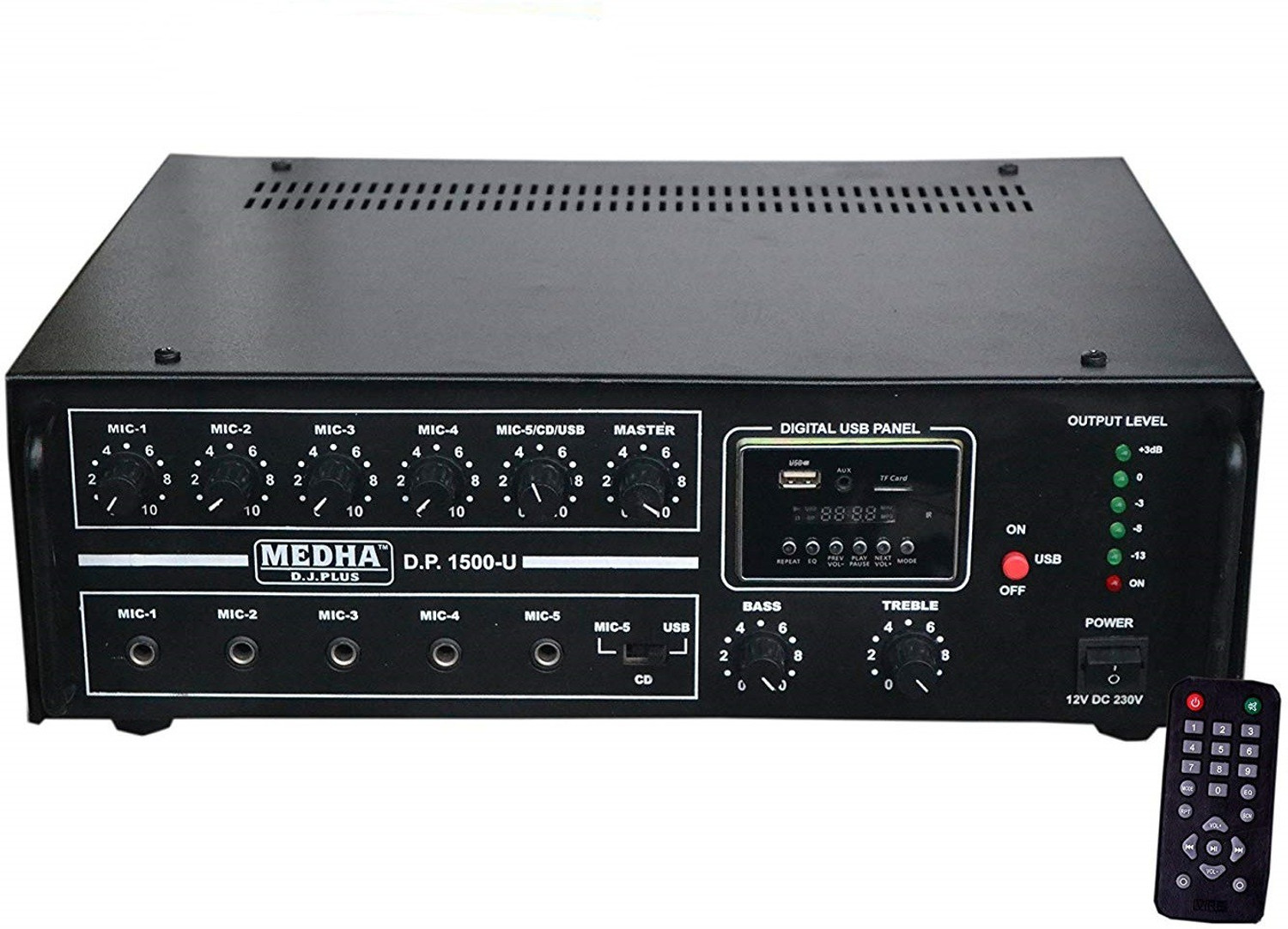 Image of MEDHA D.J. PLUS MD-1600UBTAMP 160 W AV Power Amplifier