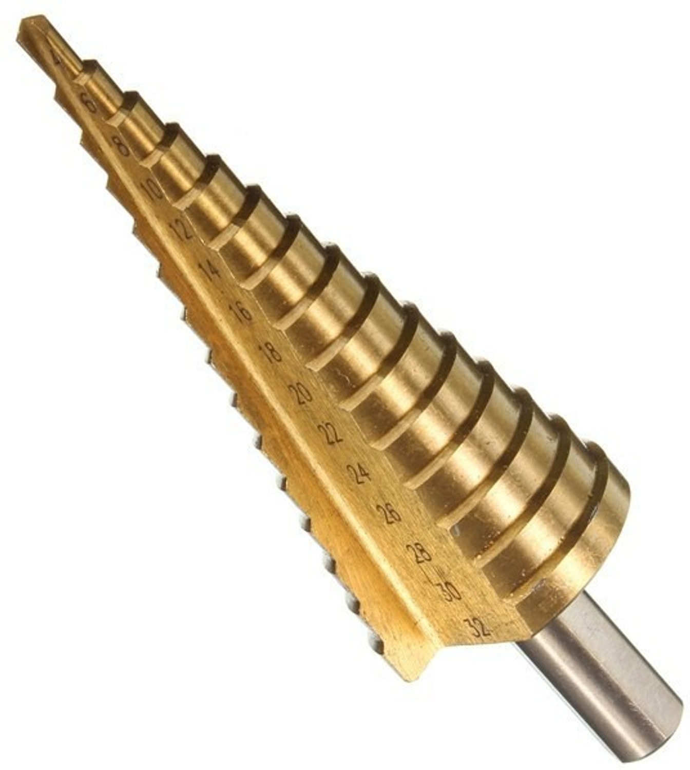 Image of Inditrust 1 pcs HSS High Speed ??Steel Drill Bits from 4mm to 32mm Step Drills Power Tool Set Drill Bit for Power Tool Work Tiles