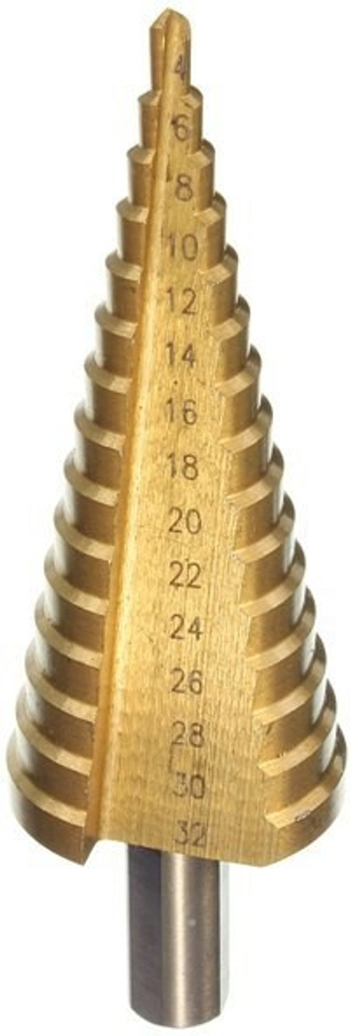 Image of Inditrust 1 pcs HSS High Speed ??Steel Drill Bits from 4mm to 32mm Step Drills Power Tool Set Drill Bit for Power Tool Work Tiles