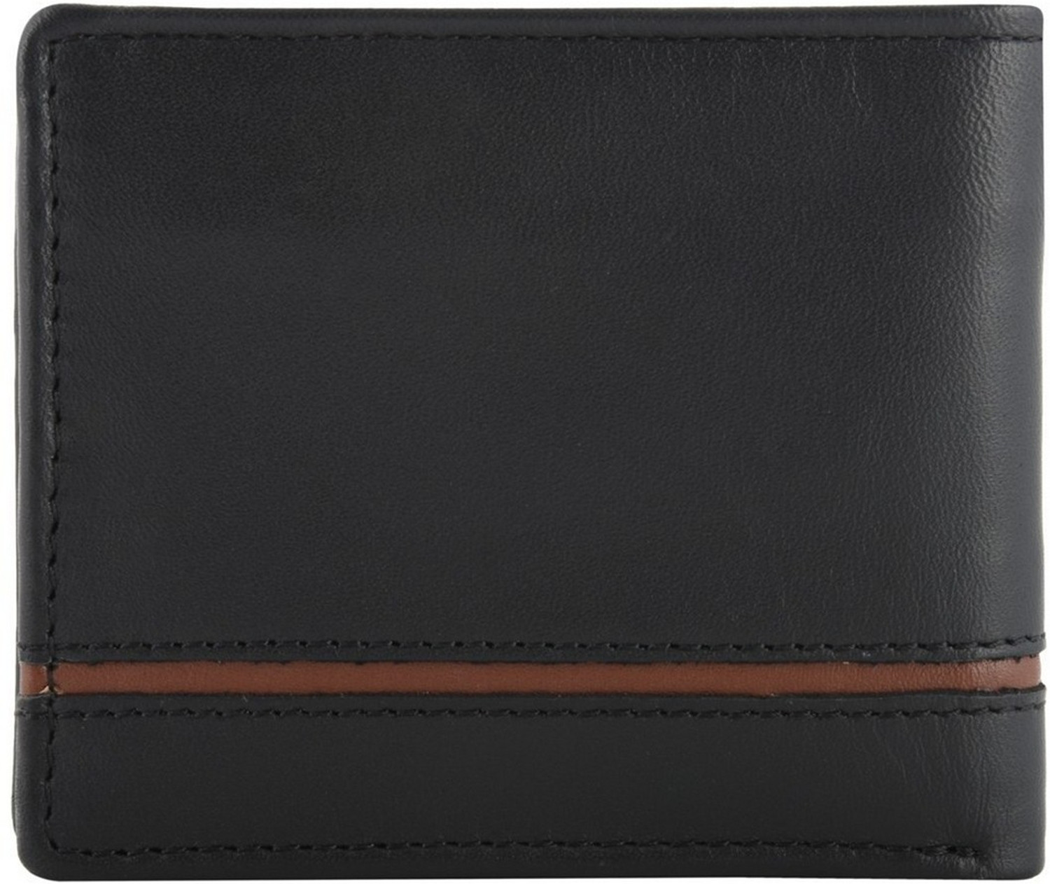Image of Fastrack Men Black Genuine Leather Wallet