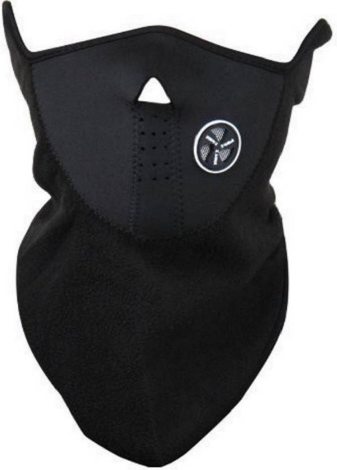 ADONYX Black Bike Face Mask for Men & Women