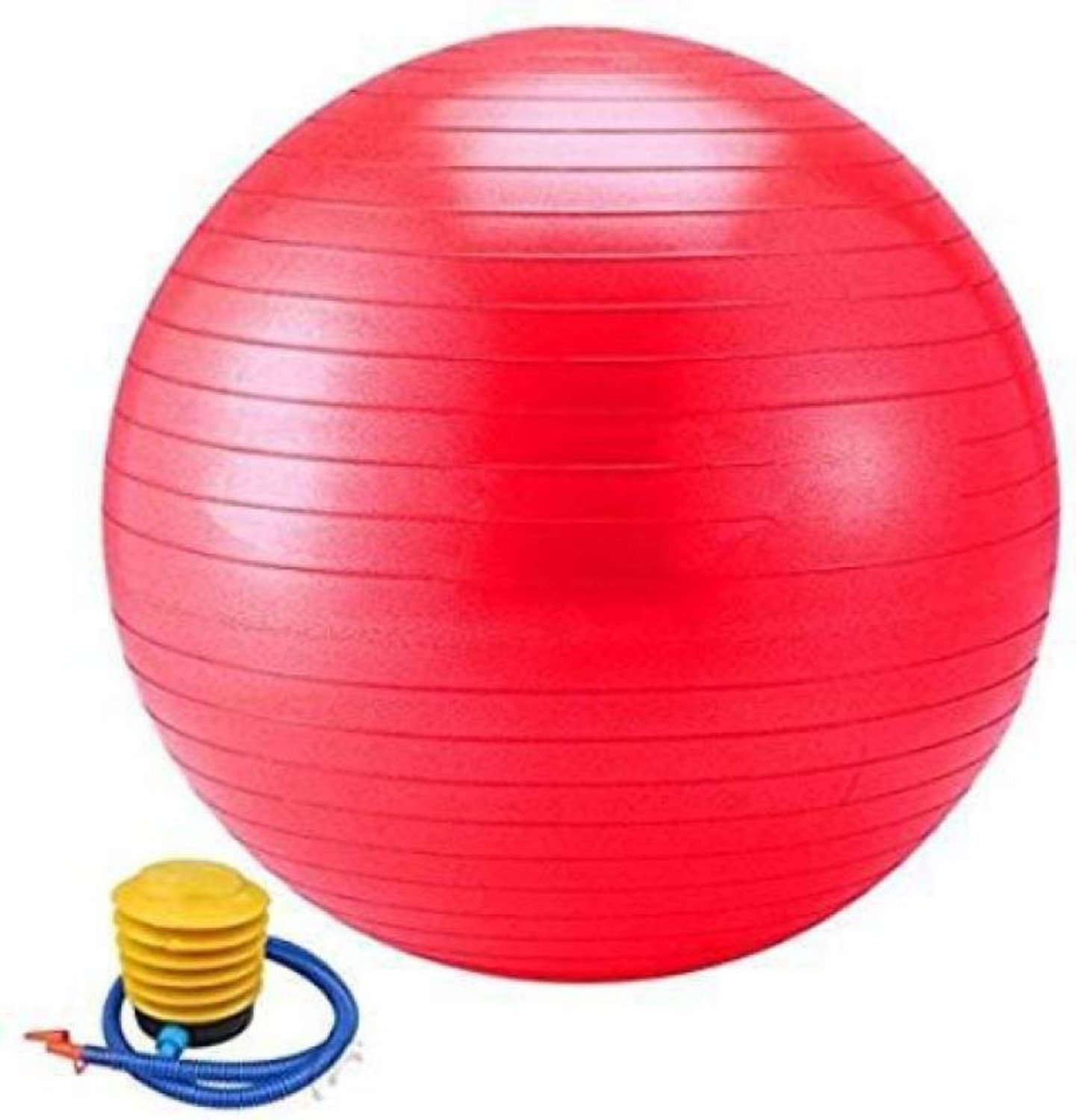 Image of ATOOZED Anti Burst Gym Ball With Pump For Fitness & Exercise Gym Ball