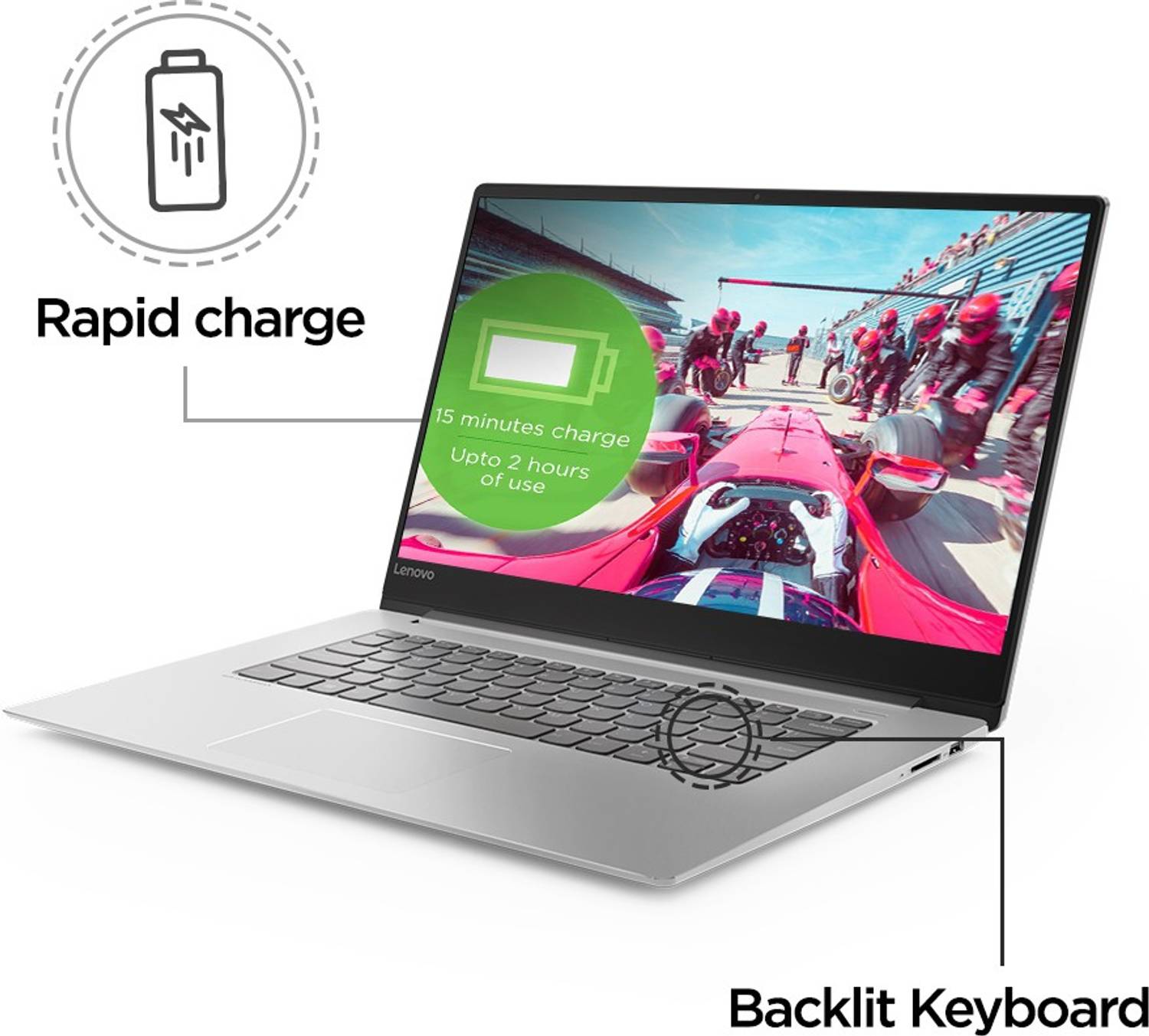 Lenovo Ideapad 530s Intel Core i5 8th Gen 8250U - (8 GB/512 GB SSD