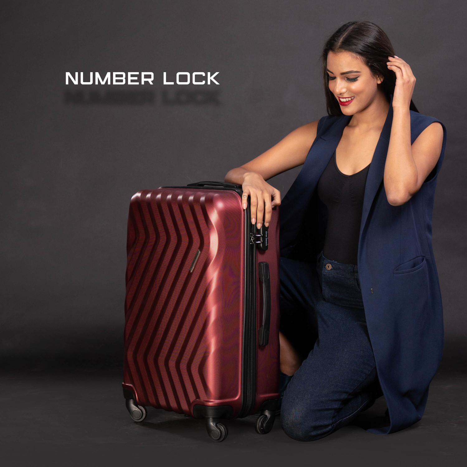 Image of NASHER MILES Lombard set of 2 24-28 Check-in Suitcase 4 Wheels - 28 inch
