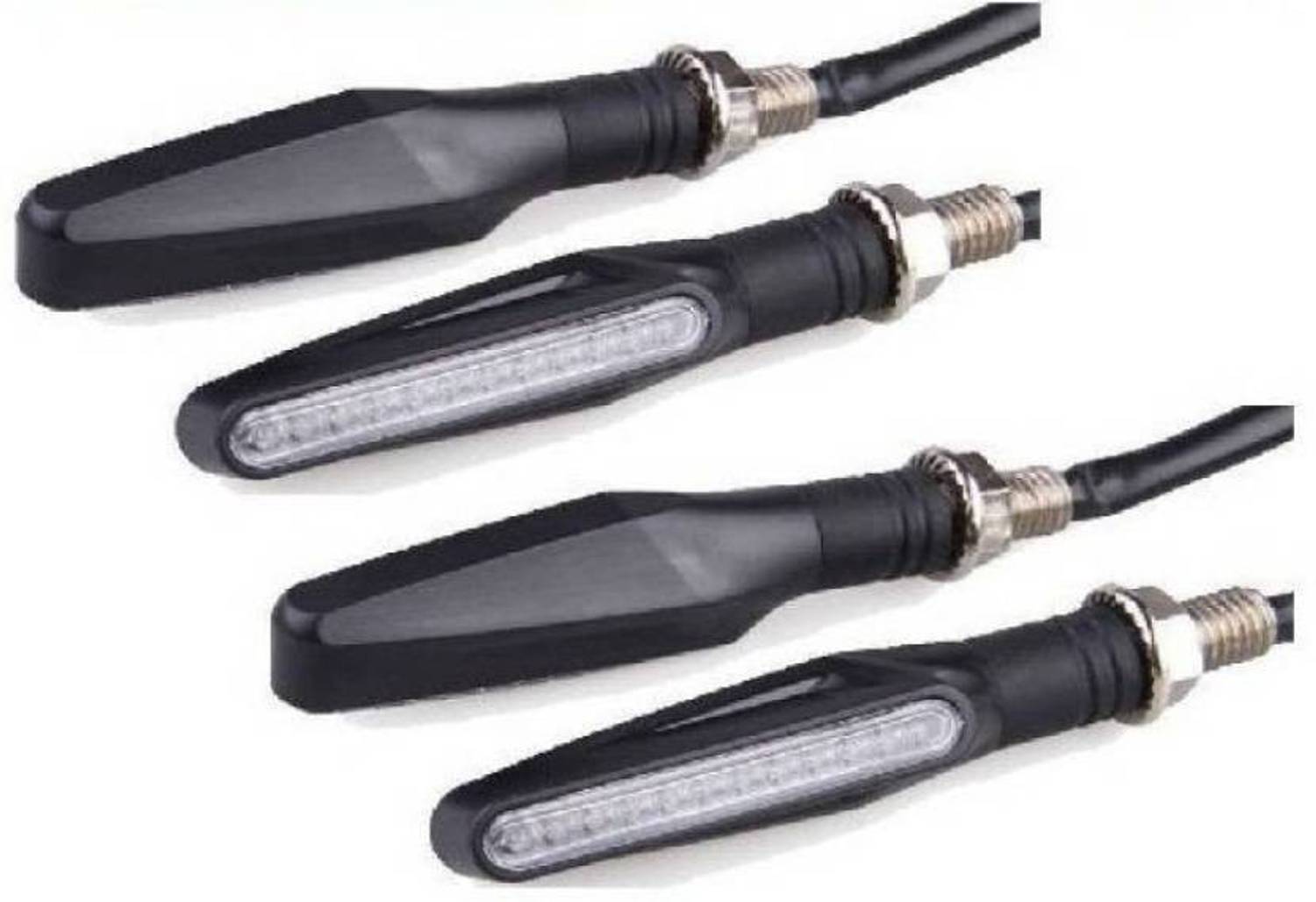 AutoBizarre Front, Rear LED Indicator Light for Universal For Bike Universal For Bike