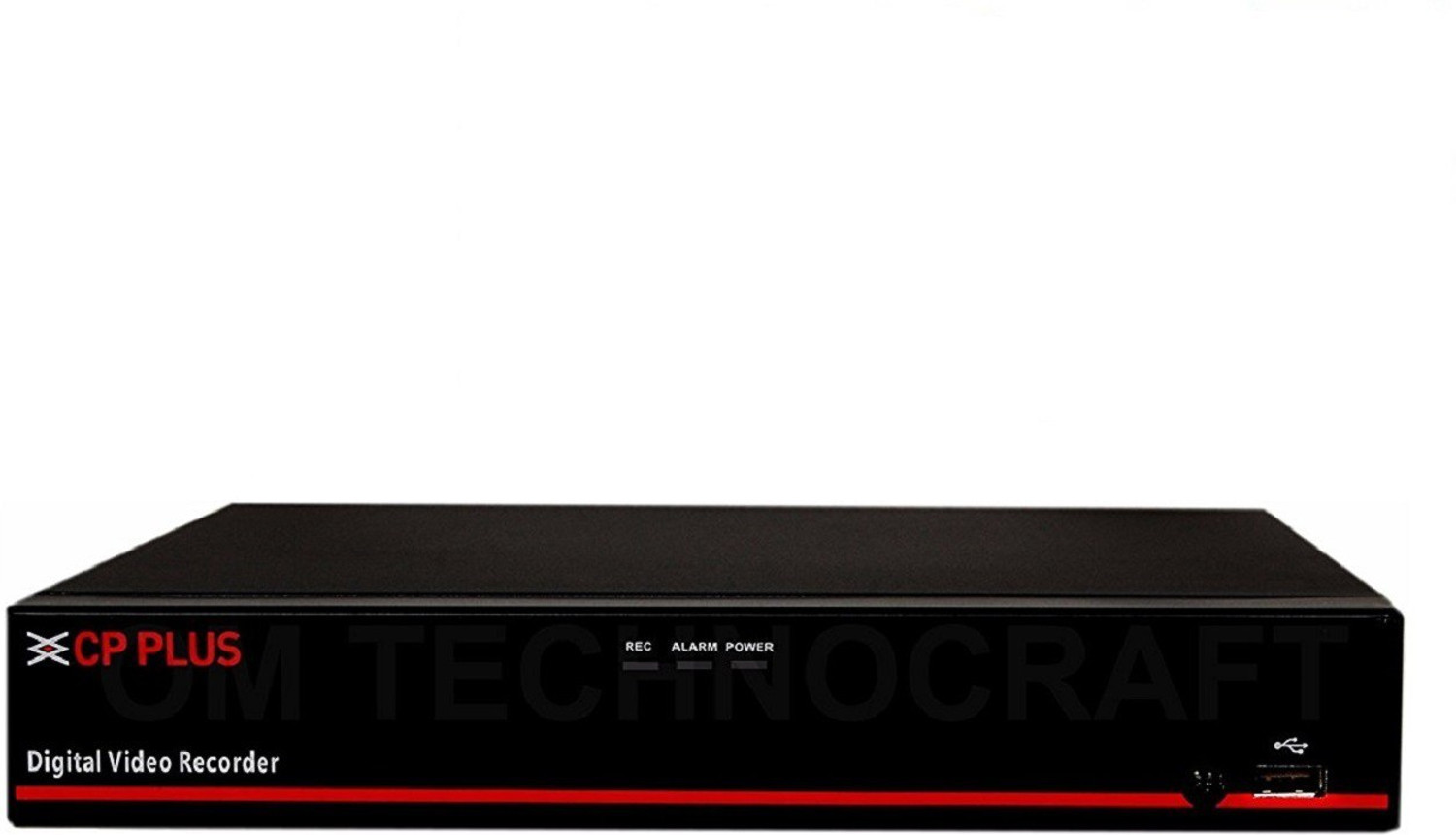 Image of CP PLUS 6 dome 2 bullet (2.4mp), 8 channel dvr, 8 channel power supply,90m wire bundle, without hard disk with all accessories Security Camera