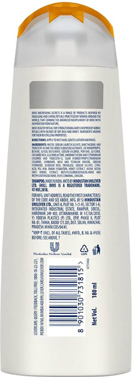 Image of DOVE Healthy Ritual for Strengthening Hair Shampoo