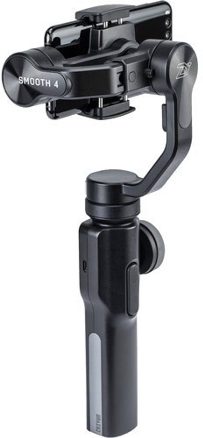 Zhiyun Smooth-4 ( Black) 3 Axis Gimbal for Mobile, Camera Price in
