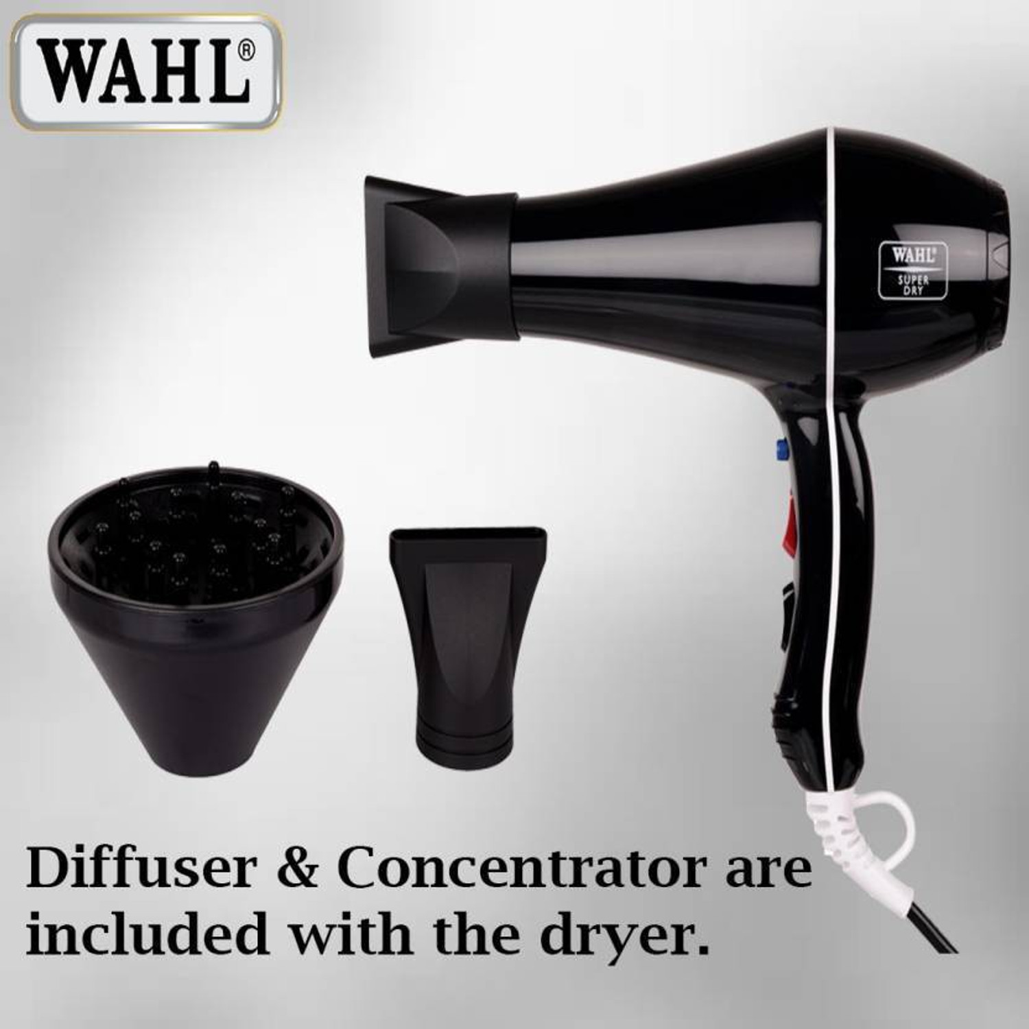 Image of WAHL Super Dry 2000W Professional Styling Hair Dryer Hair Dryer