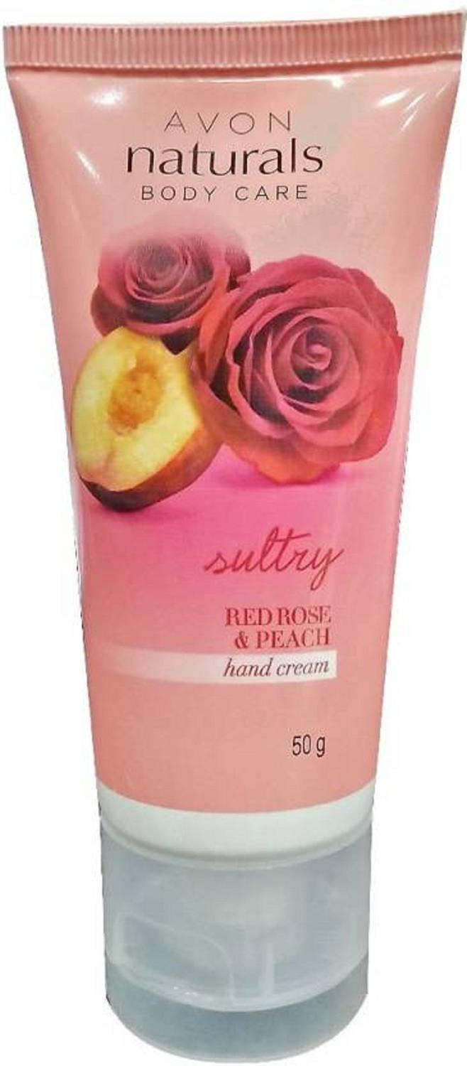 AVON Suttry Red Rose and Peach Hand Cream (50 g)