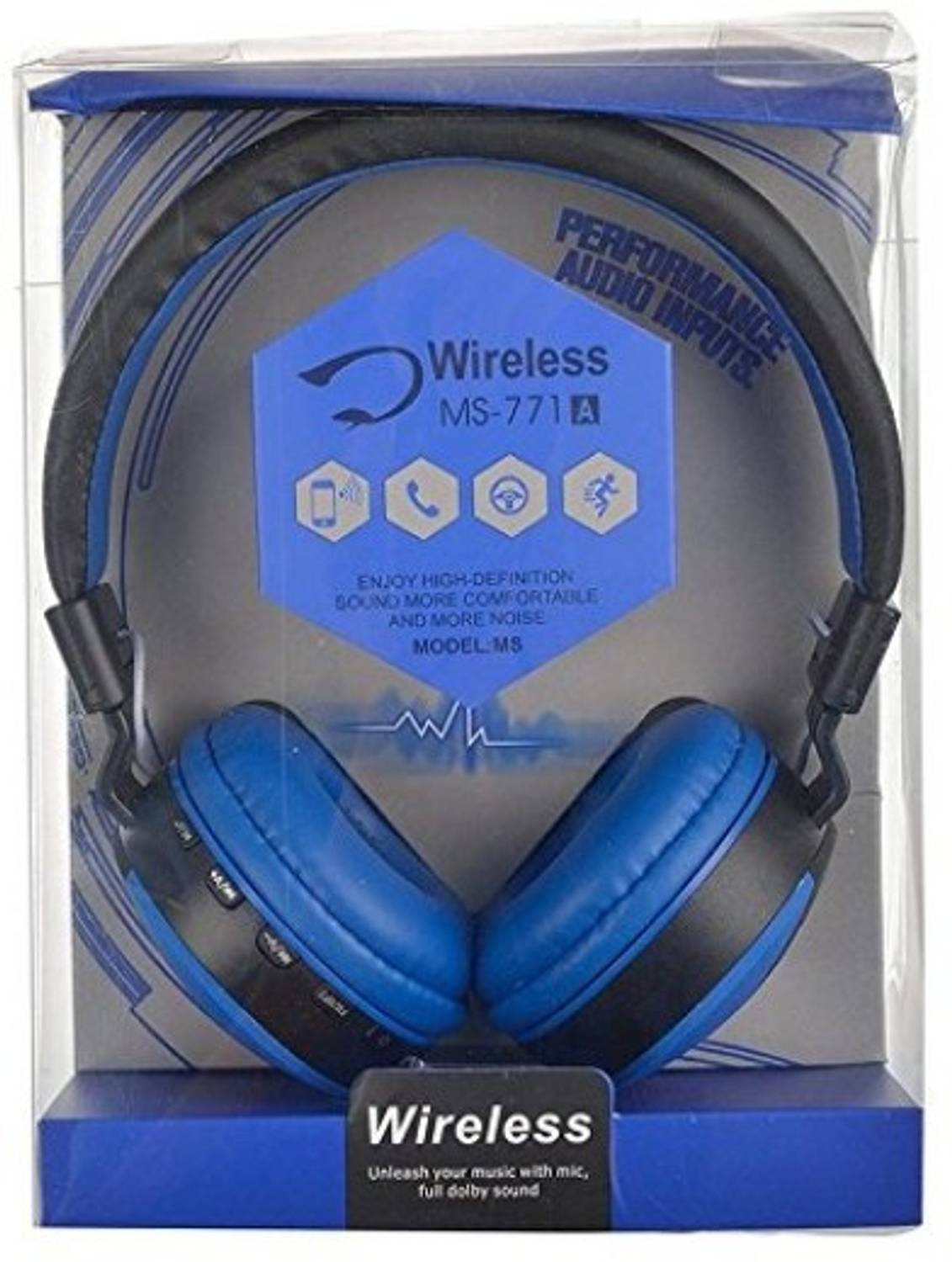 FRONY C85_SH-12 Wireless Bluetooth Over the Ear Headphone with Mic Bluetooth