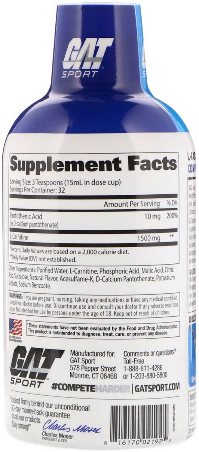 gat l carnitine price in india GAT Essentials Liquid L-Carnitine Drink (Lemon Blast) Price in India
