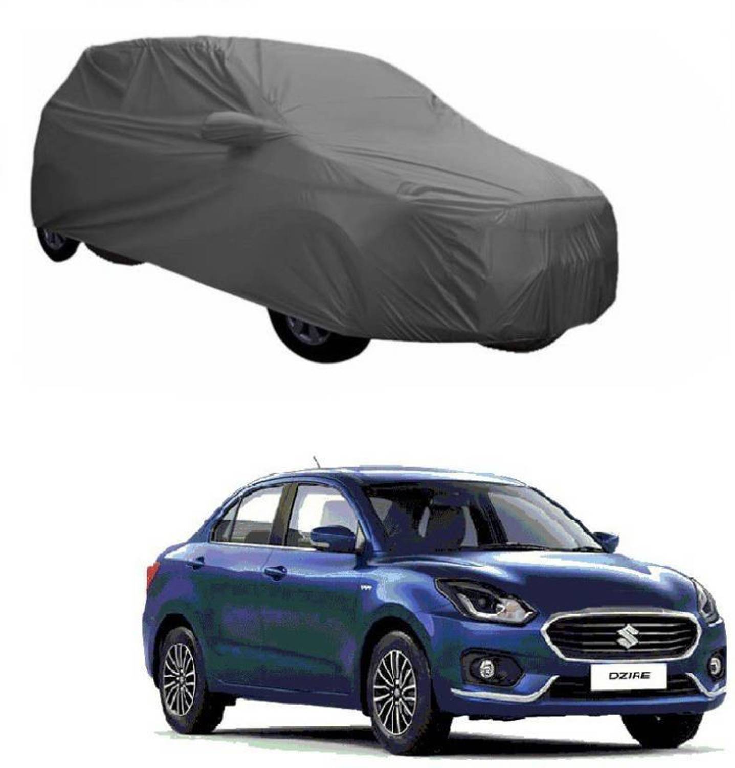 ask Car Cover For Maruti Suzuki Swift Dzire (Without Mirror Pockets)