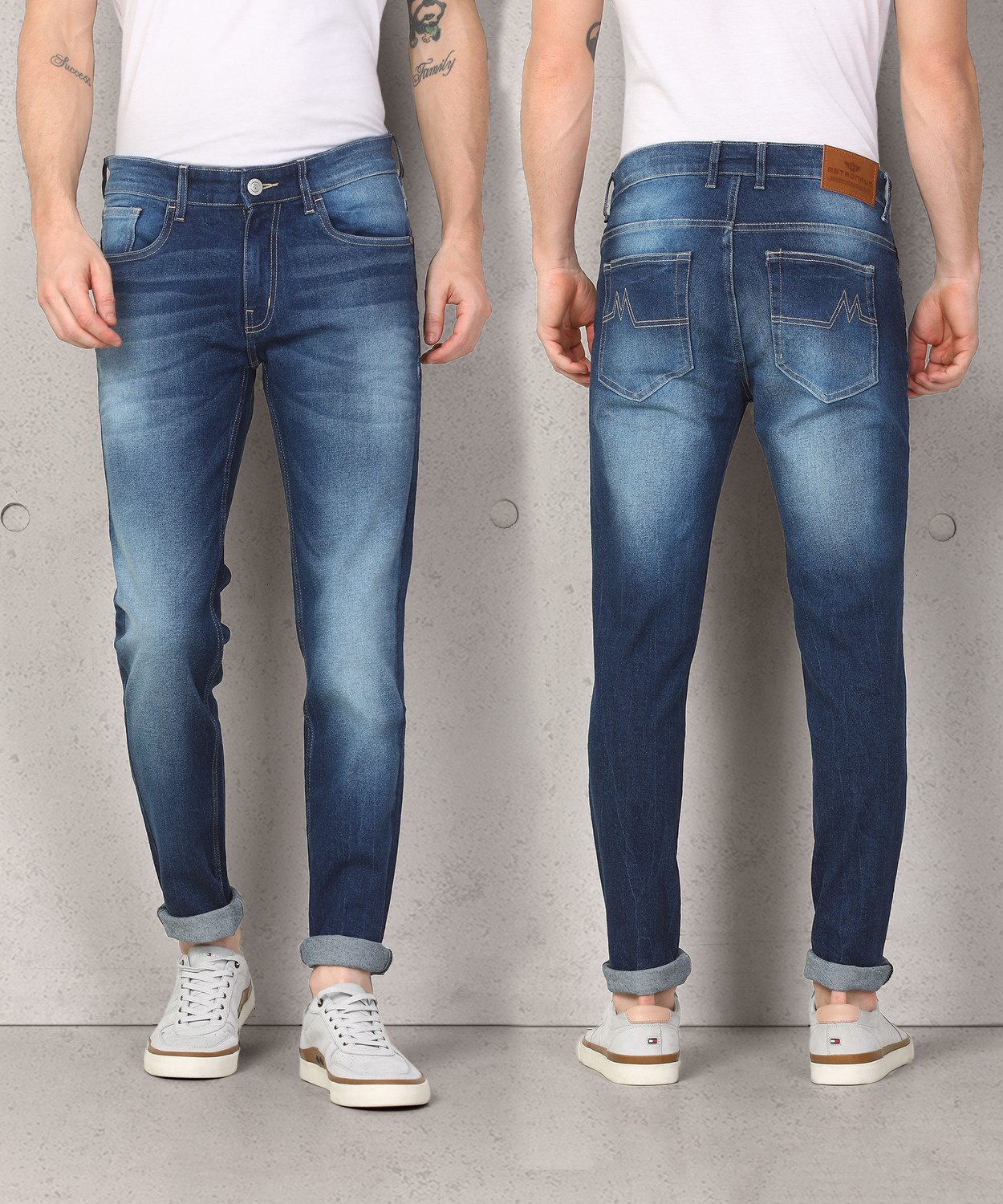 Image of METRONAUT by Flipkart Skinny Men Blue Jeans