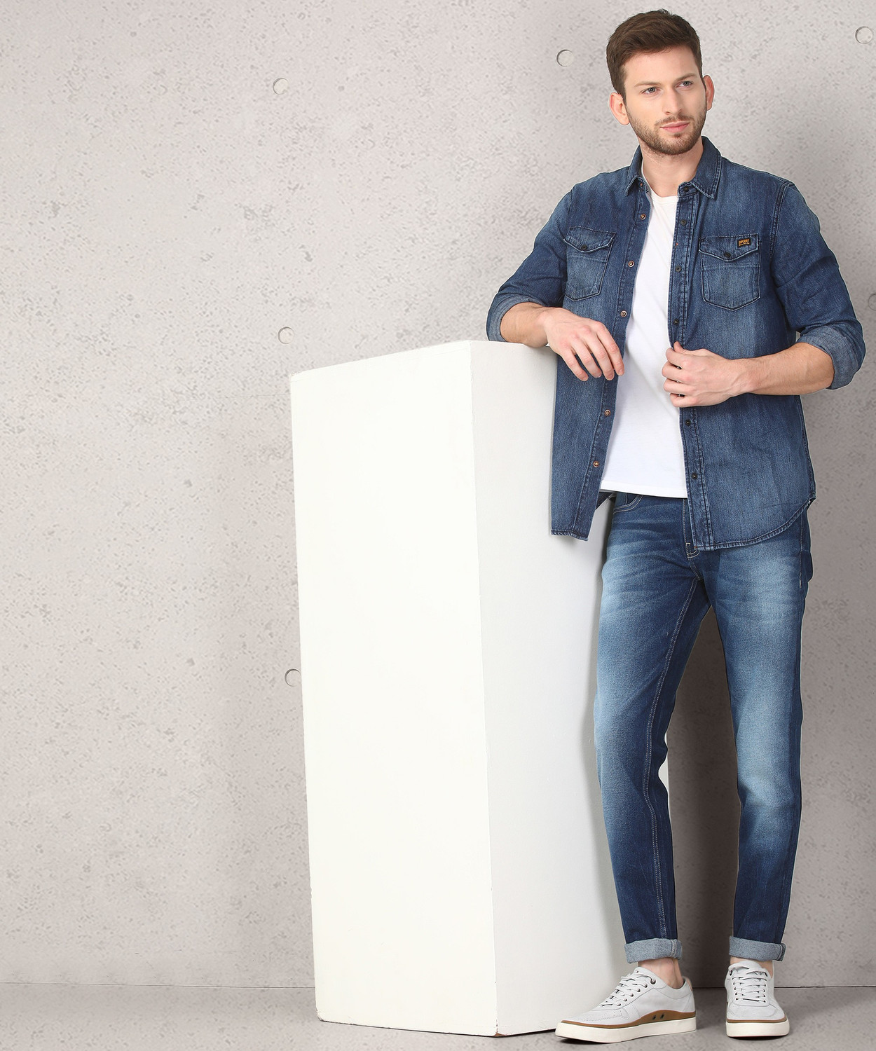 Image of METRONAUT by Flipkart Skinny Men Blue Jeans