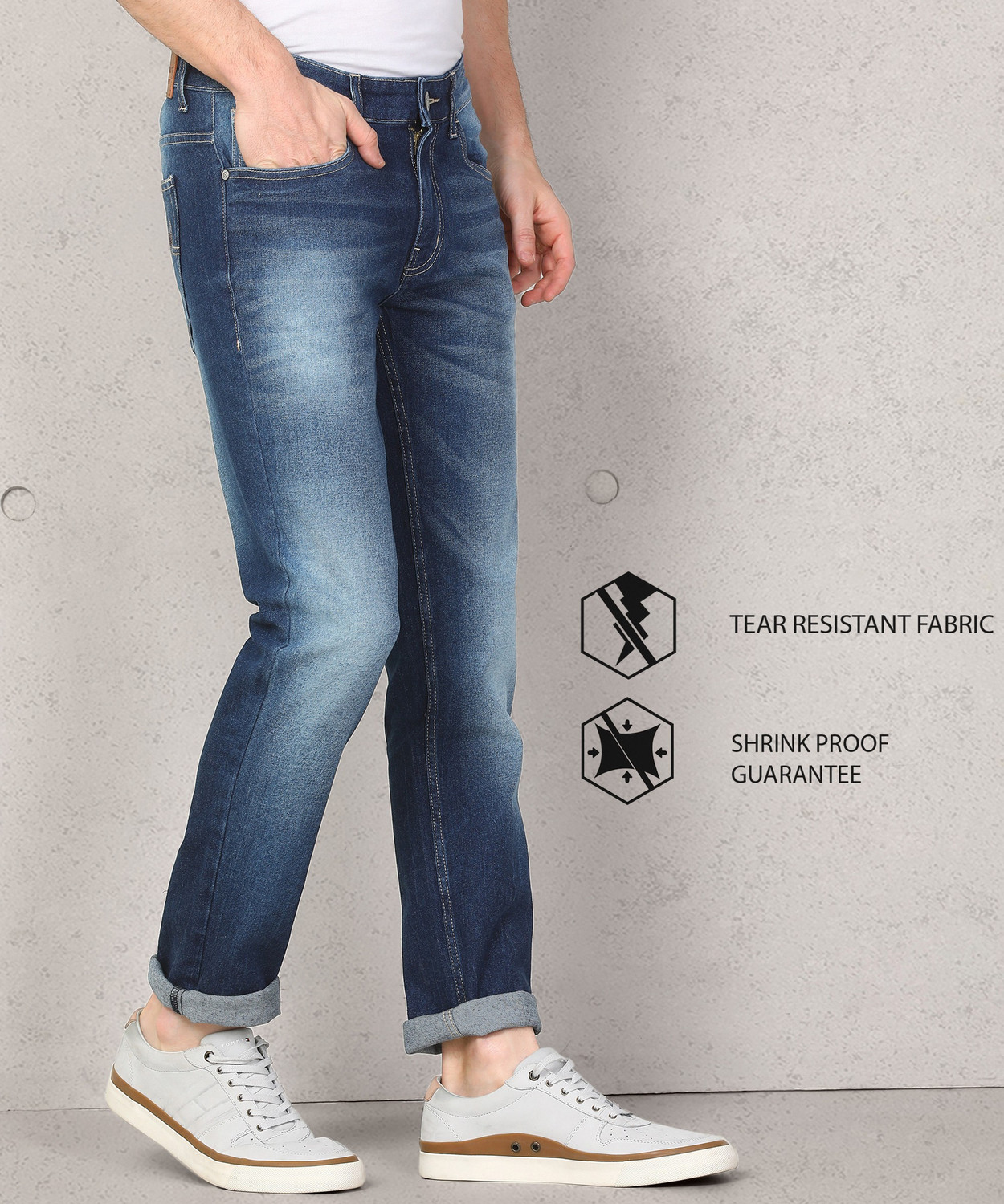 Image of METRONAUT by Flipkart Skinny Men Blue Jeans