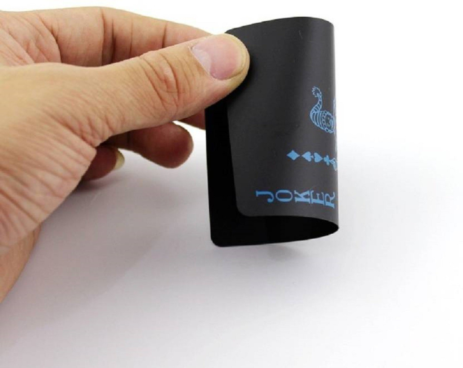 Image of Protos India.Net Unique Black Good Quality Plastic Waterproof Colorful Deck Poker Playing Cards