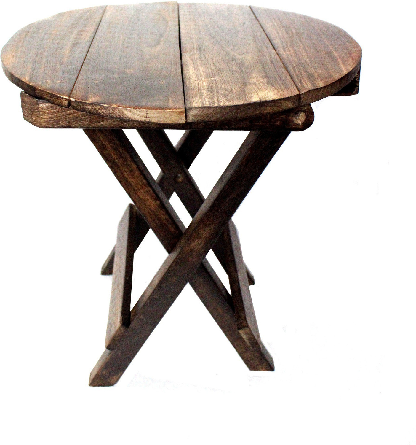 Image of Green Wood Green Wood Folding table Solid Wood Side Table