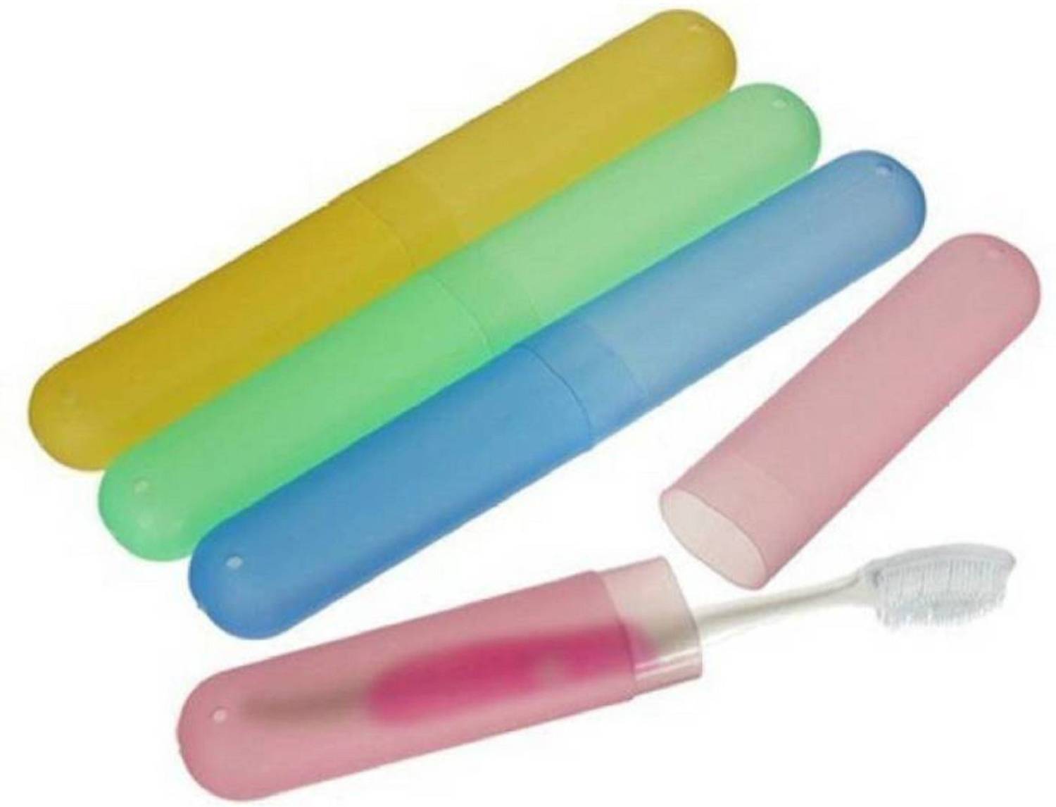 ASHIRWAD TOOTHBRUSH Holder(SET OF 4) Plastic Toothbrush Holder
