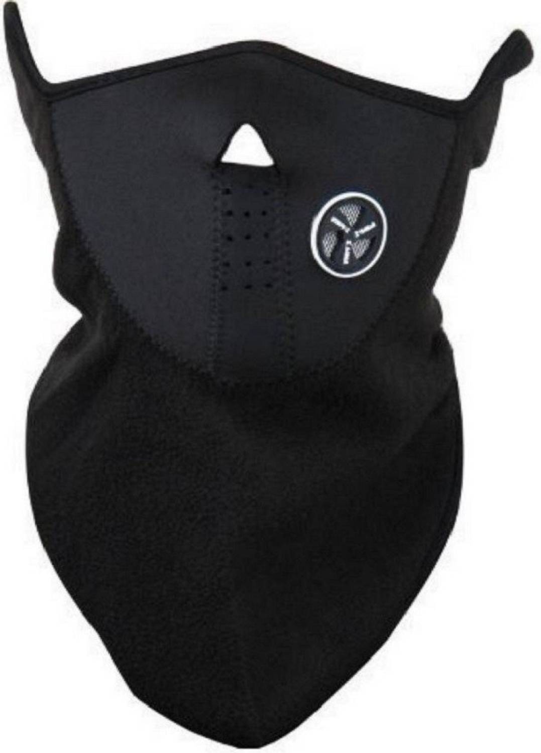 ADONYX Black Bike Face Mask for Men & Women