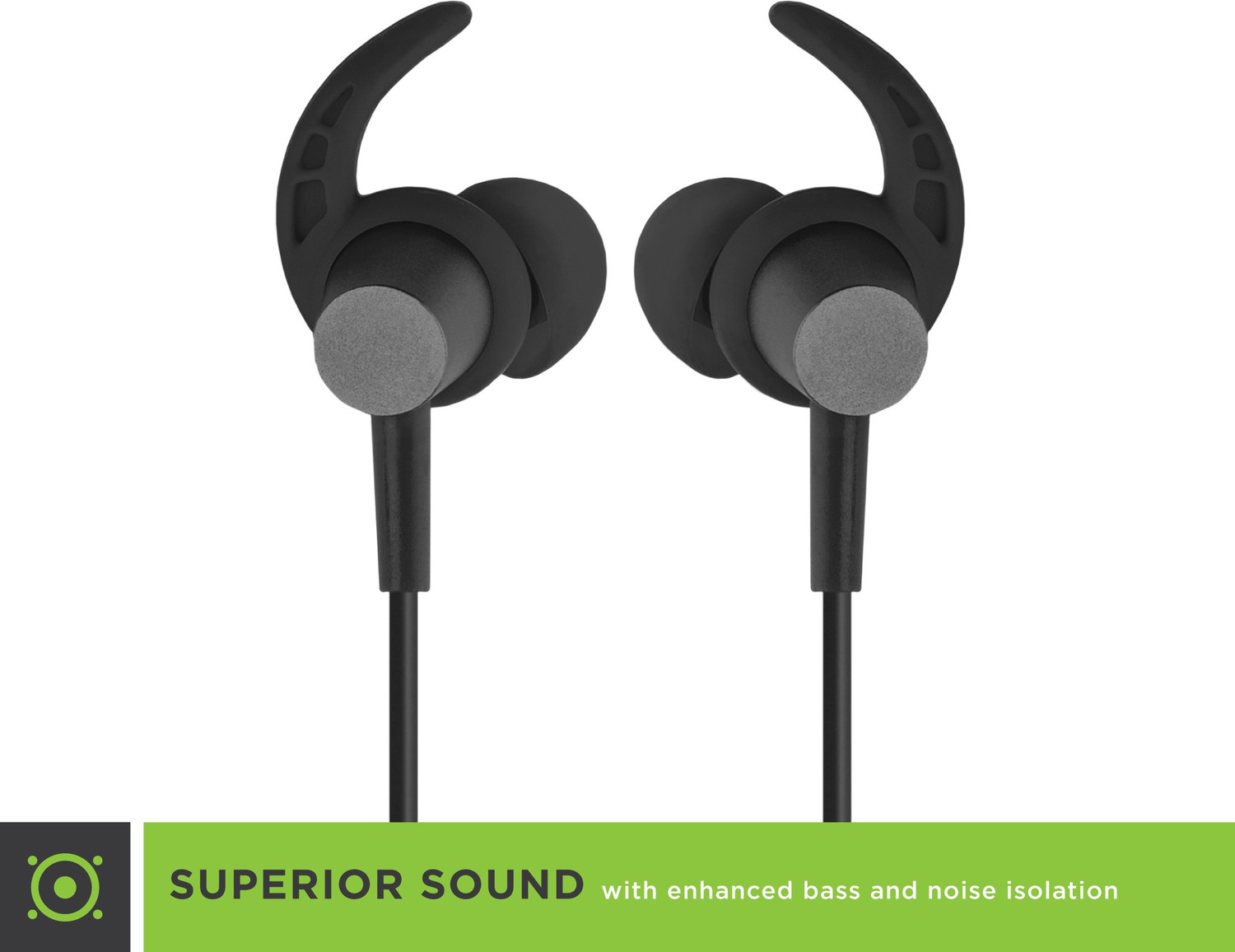 Image of SoundLOGIC PLAY Voice Assistant Sport Earbuds Bluetooth