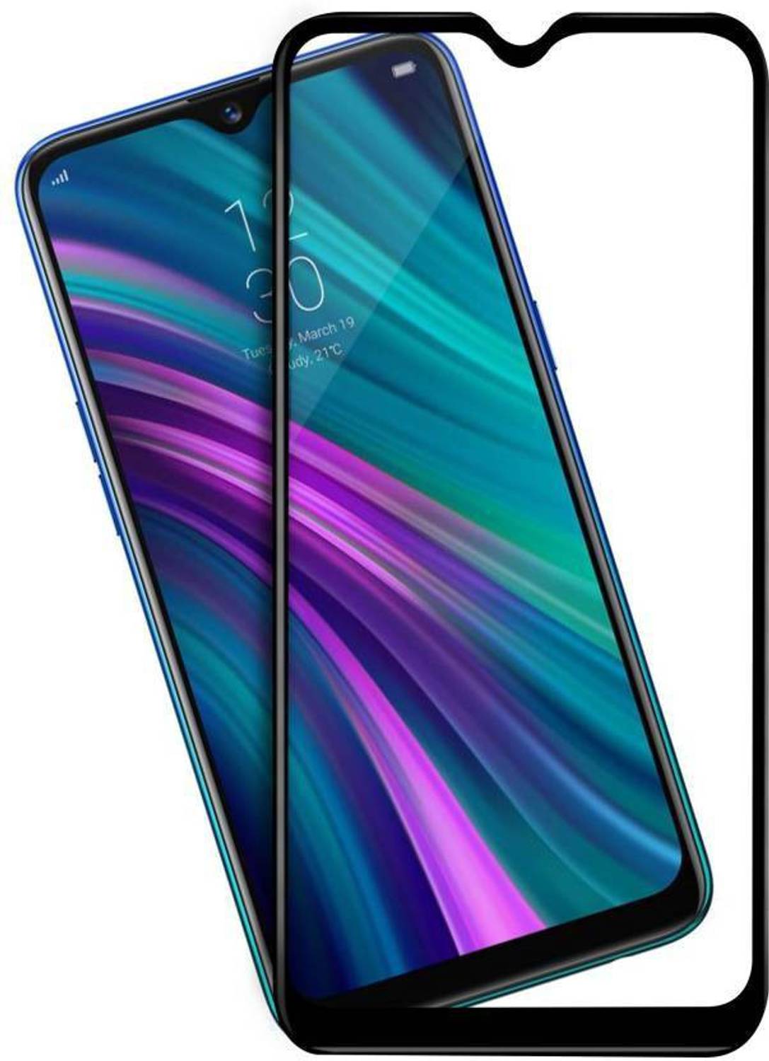BuyMe Tempered Glass Guard for Oppo F9, OPPO F9 Pro, Realme 2 Pro, Realme U1, Realme 3 Pro