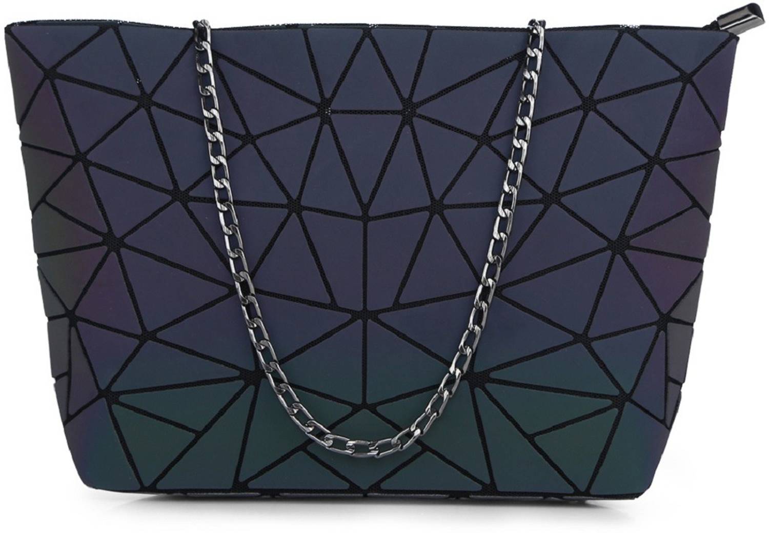 Baomi Grey Sling Bag Geometric