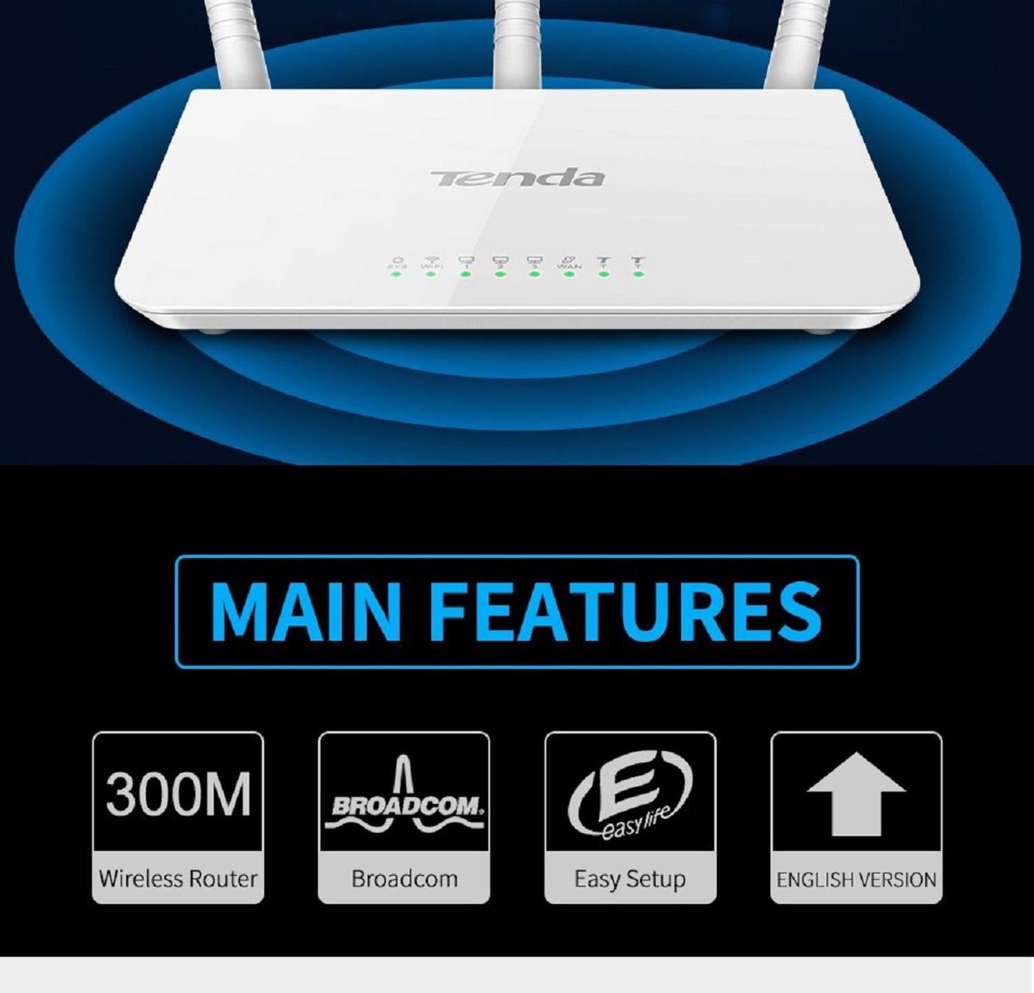 TENDA F3 Router - Image 3