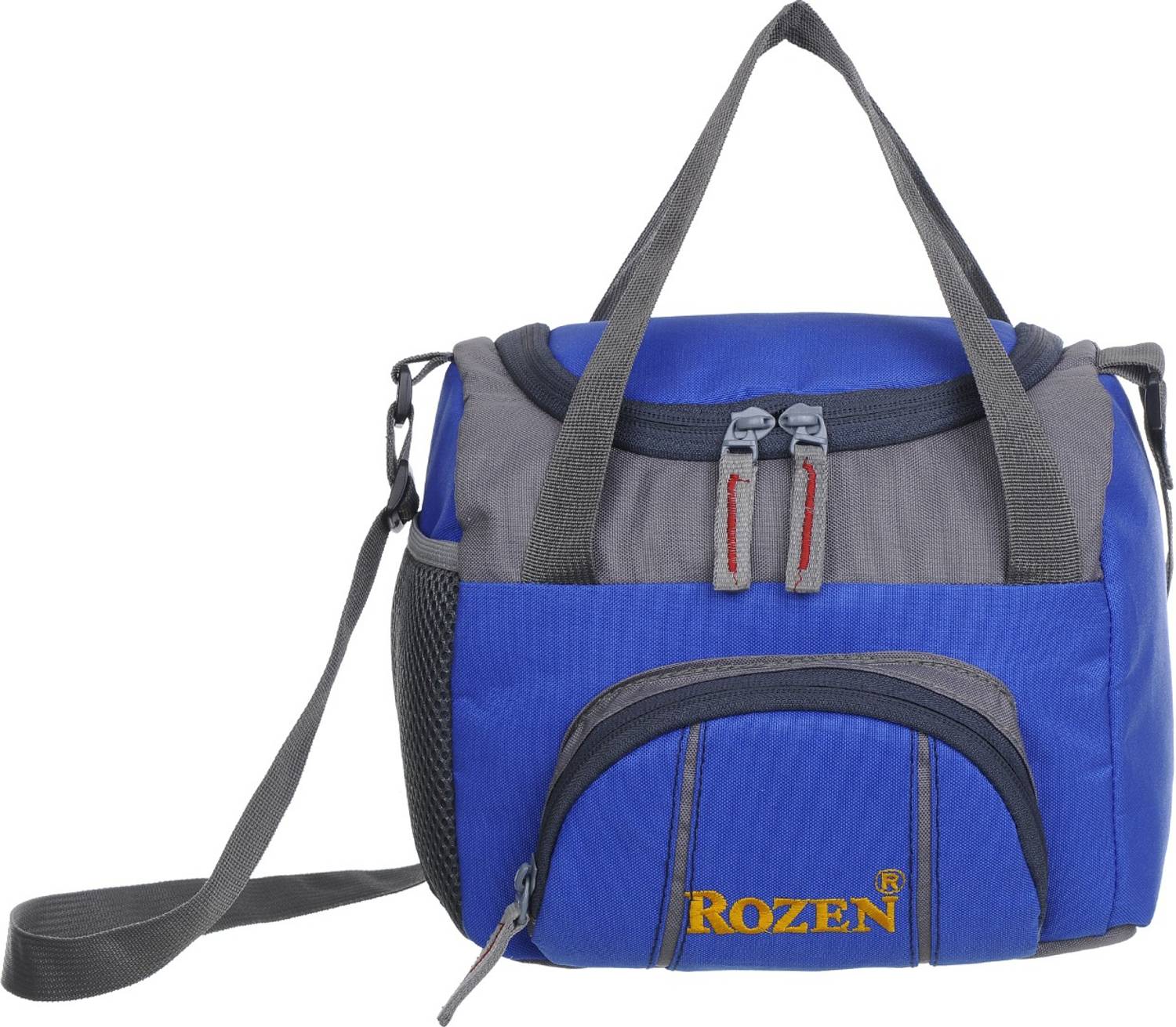 Rozen Lunch Tiffin Bag Royalblue-301 for School Office Picnic Waterproof Lunch Bag